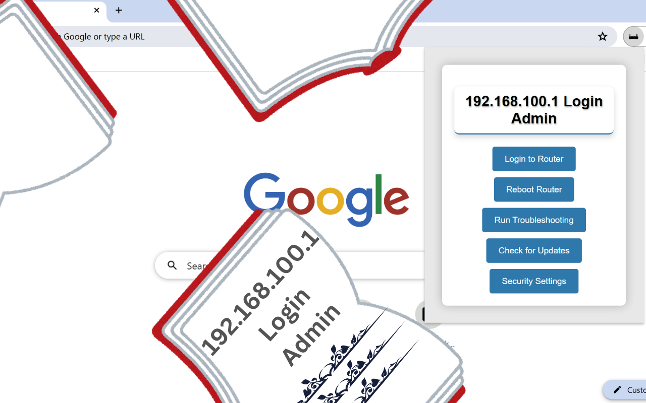192.168.100.1 – Login Admin 3