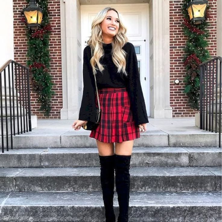 17 Best Red plaid skirt outfits ideas | skirt outfits, red plaid skirt, outfits 17 Best Red plaid skirt outfits ideas | skirt outfits, red plaid skirt, outfits - red plaid skirt outfit