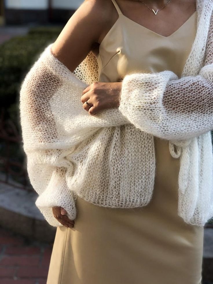 White Mohair Cardigan, Light Wedding Cardigan, Long Mohair Cardigan, Luxury  Cardigan, Long Cardigan in Cream, Mohair Bridal Cardigan - Etsy - bow sweater