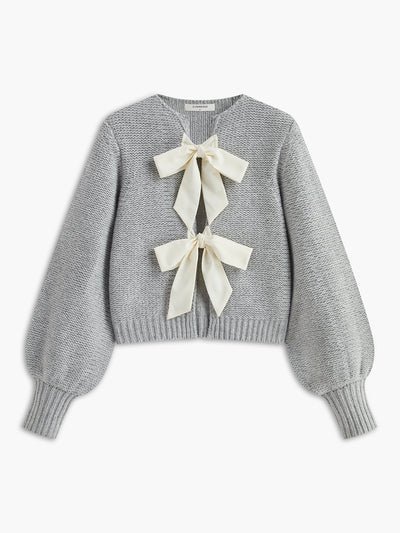 Knit Sweaters Tops for Women, Oversized, Mock Turtlenecks – COMMENSE - bow sweater