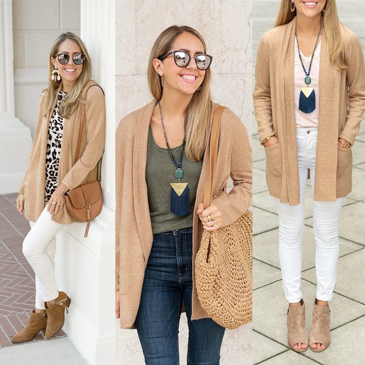 Today's Everyday Fashion: Outfit #4 With This Cardigan — J's Everyday  Fashion - chunky cardigan outfit
