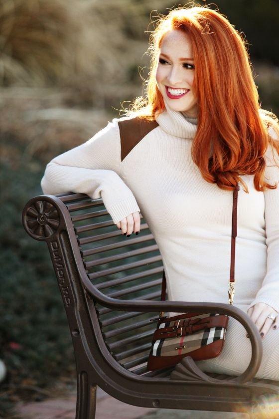 Outfit of the Day: Cream Sweater Dress - Style Assisted Outfit of the Day: Cream Sweater Dress - Style Assisted - cream sweater outfits