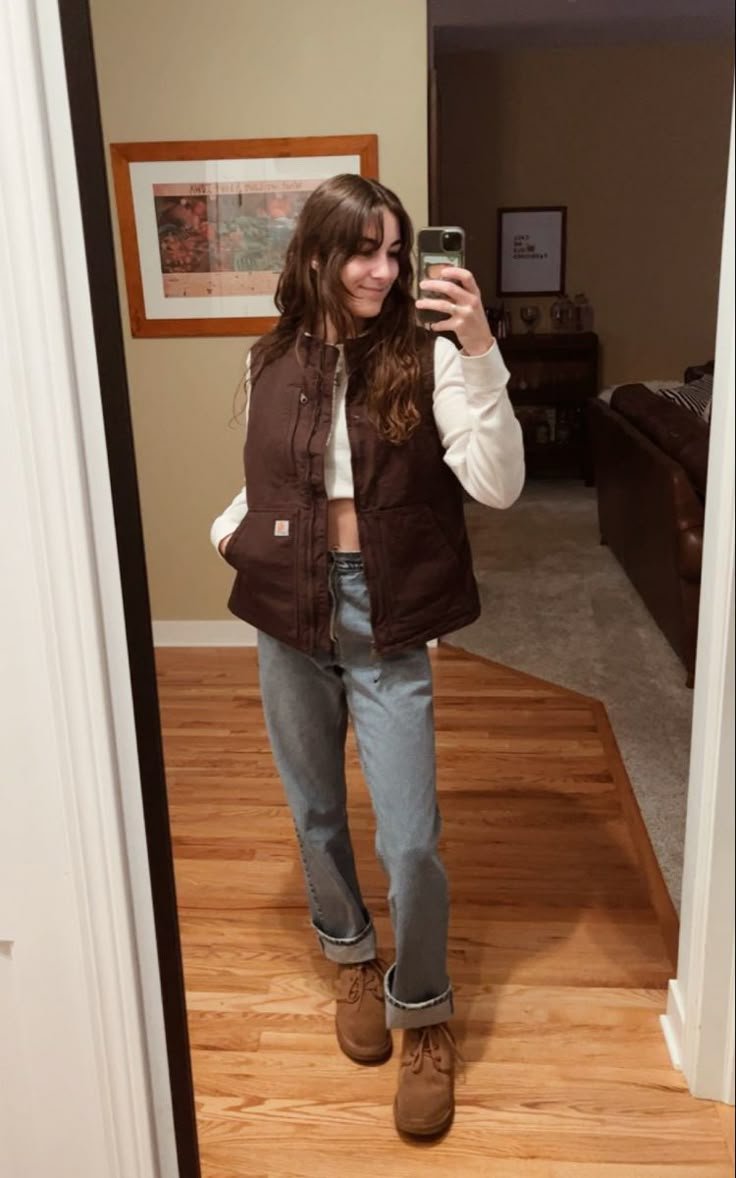 carhartt jacket outfit woman