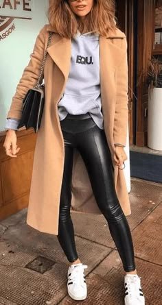 440 Best Leather pants ideas in 2024 | style, fashion, leather pants - faux leather leggings outfit