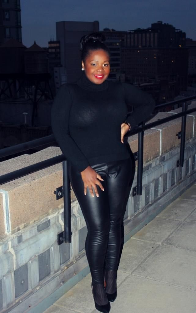 Pin page - faux leather leggings outfit