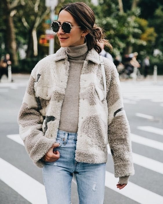 Nordstrom Nordstrom - fleece jacket outfit