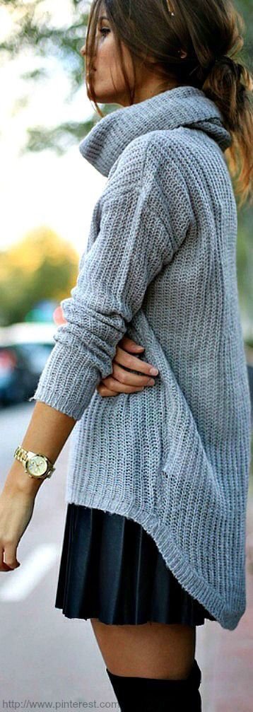 dark green sweater outfit