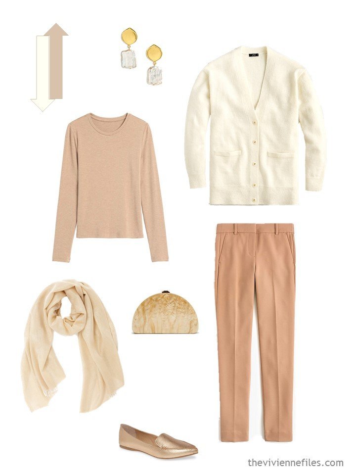 cream sweater outfits