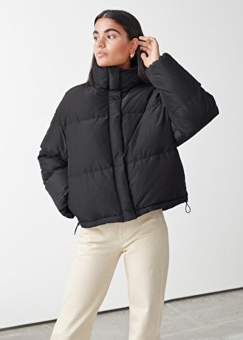 Access Denied - cropped puffer jacket outfit