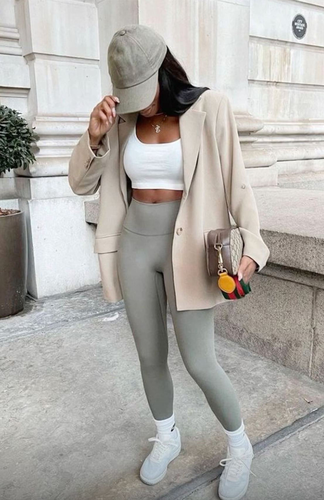 23+ Effortless Fall Fashion Outfit Ideas With Hats — ASHLINA KAPOSTA - brown leggings outfit