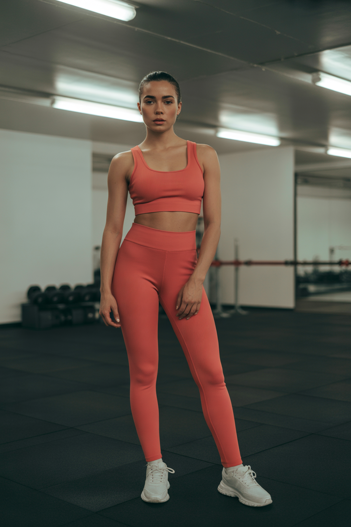Matching Workout Sets In Bold Colors