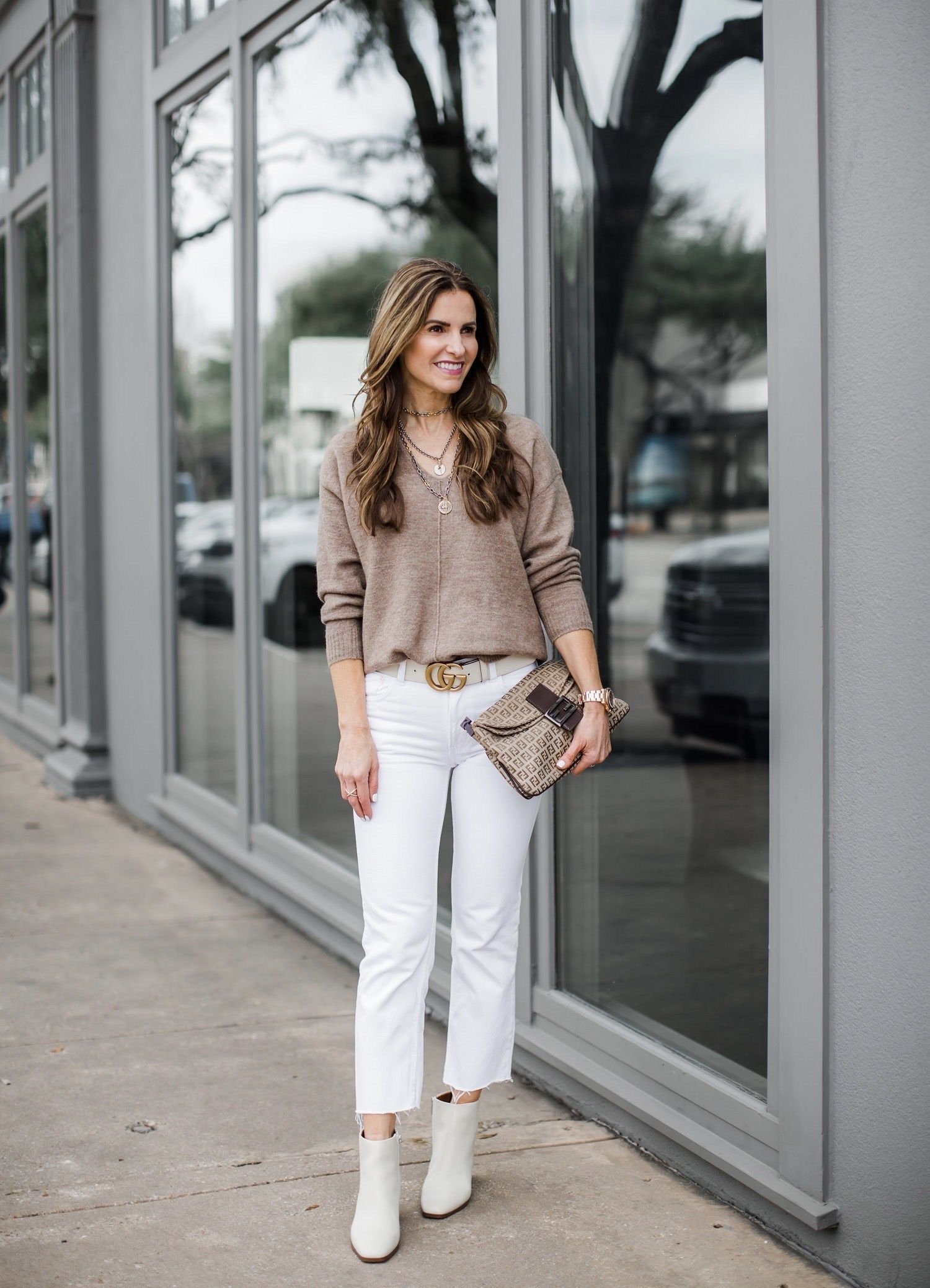 Fine Knit Sweater 60% Off & $8 + Comes In 6 Colors | Street Style Squad Fine Knit Sweater 60% Off & $8 + Comes In 6 Colors | Street Style Squad - cream sweater outfits