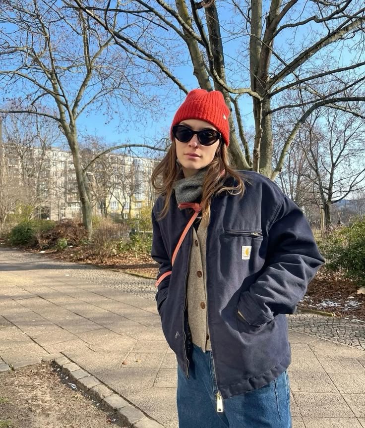 carhartt jacket outfit woman