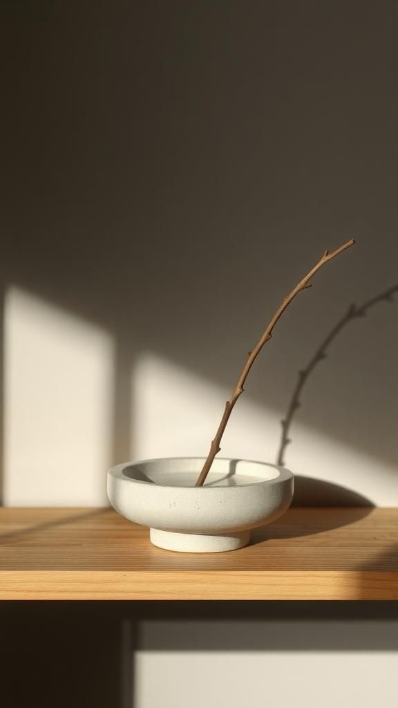 Wabi-Sabi Stone Form With Organic Edges