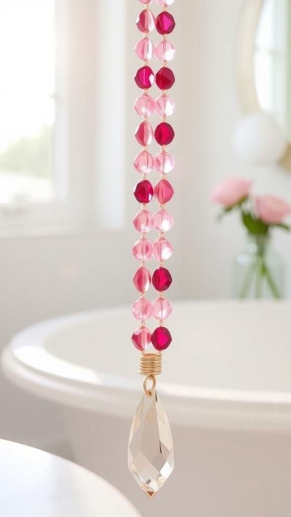 Ombre Teardrop Bead Waterfall