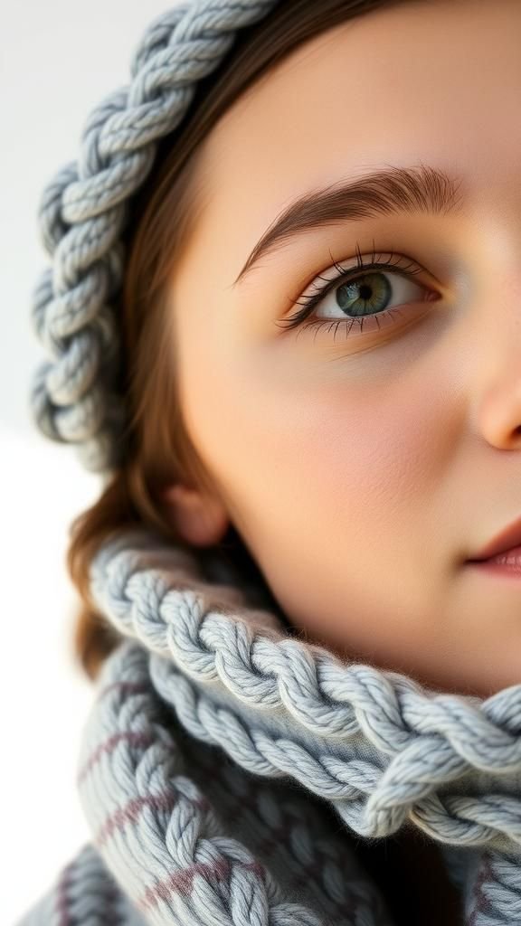 Classic Three-Strand Jersey Braided Headband Design