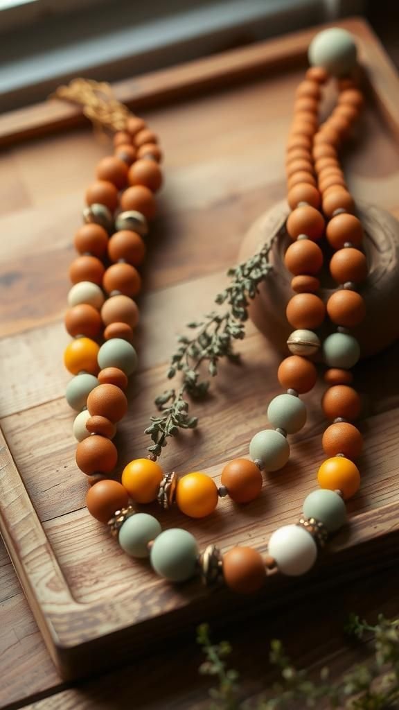 Earthy Terracotta And Sage Garden Blocks