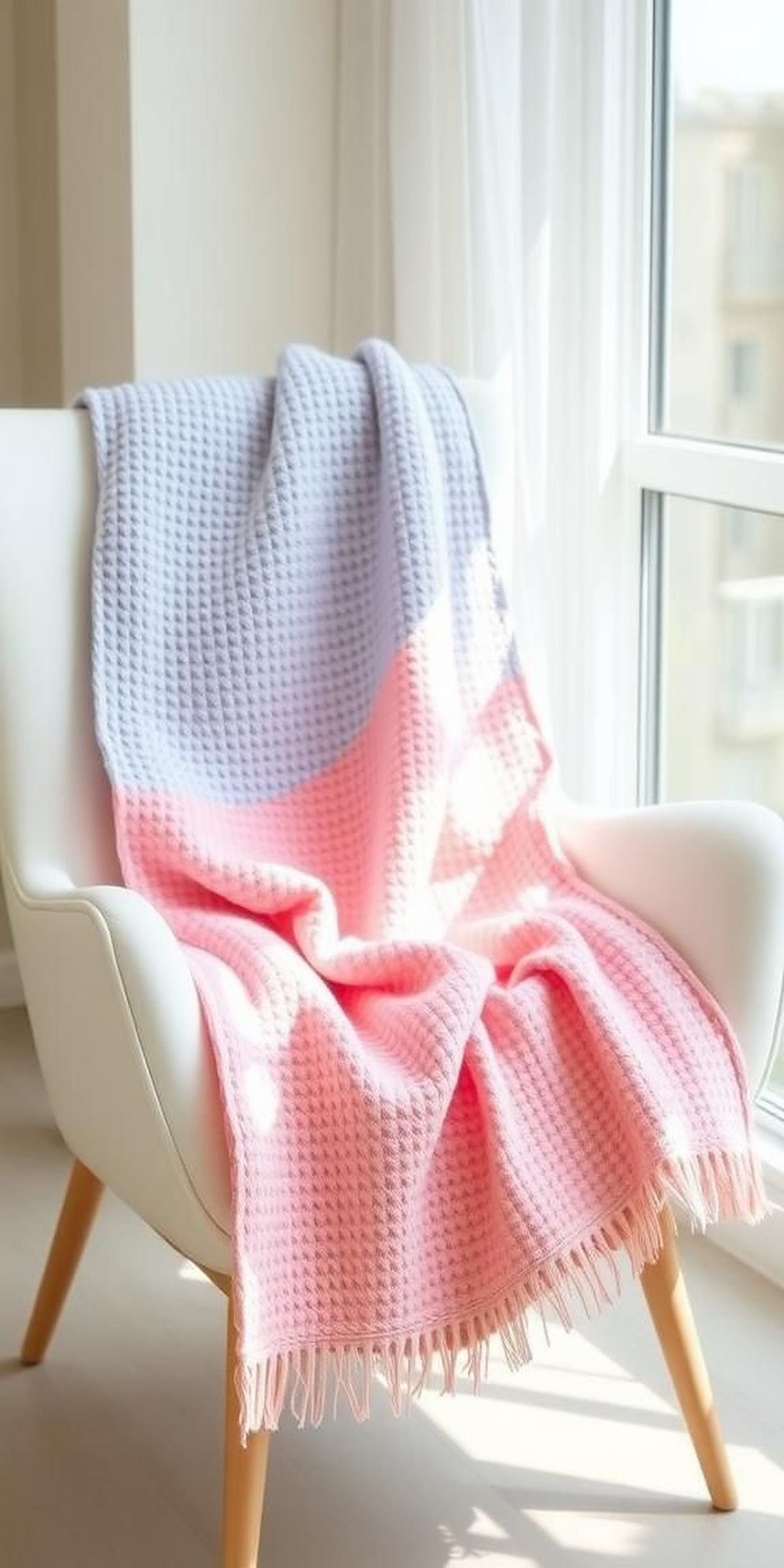 Gradient Color Throws For Seamless Shade Transition