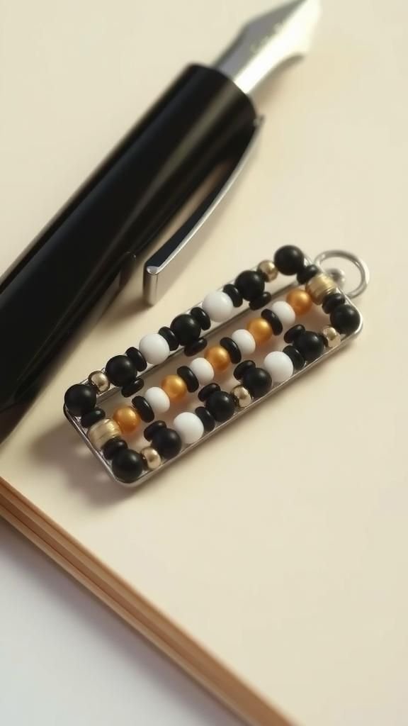 Morse Code Secret Message Bar Brooch