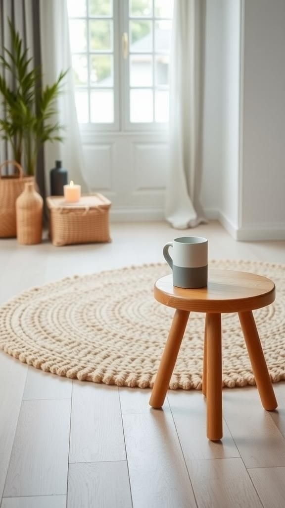 Scandi-Neutral Pompom Rug With Cozy Restraint