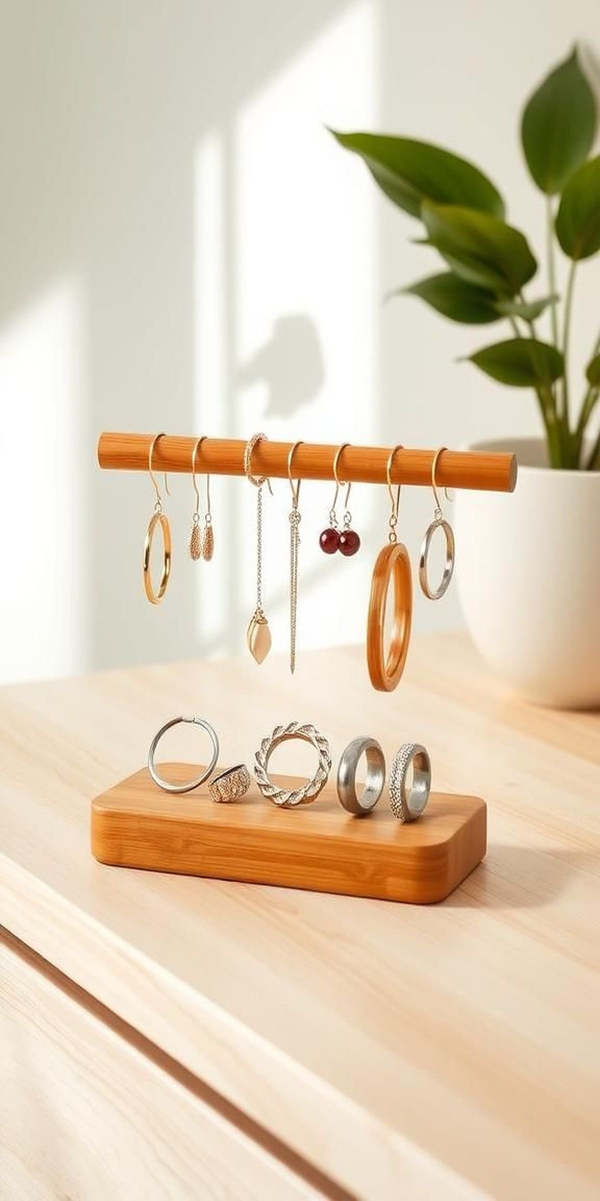 Custom Bamboo Jewelry Holders For Organized Spaces