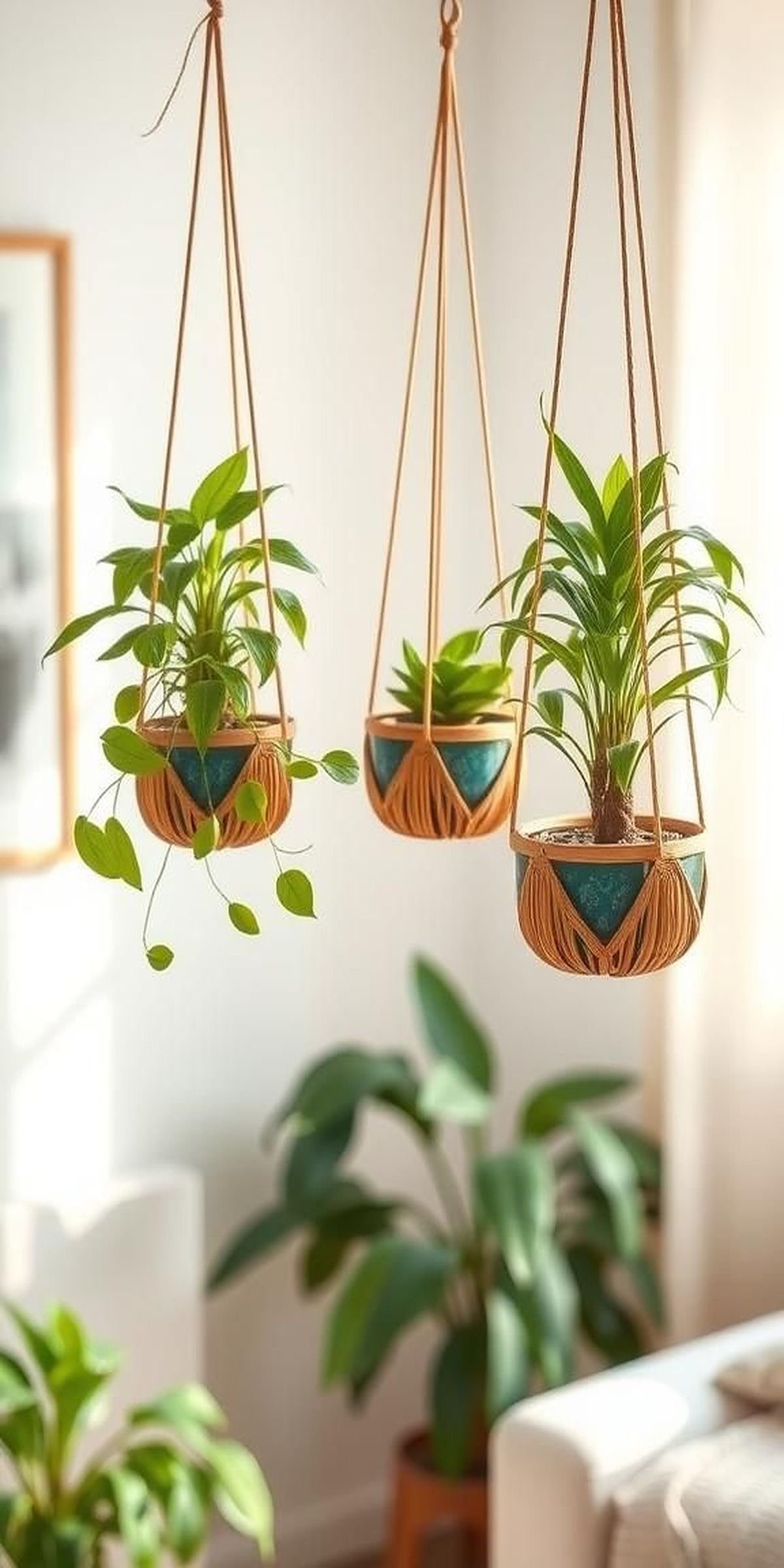 DIY Bamboo Plant Holders For Green Spaces
