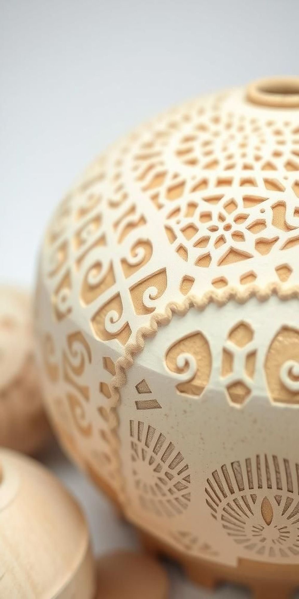 Layering Thin Clay Sheets For Lace-Like Overlays