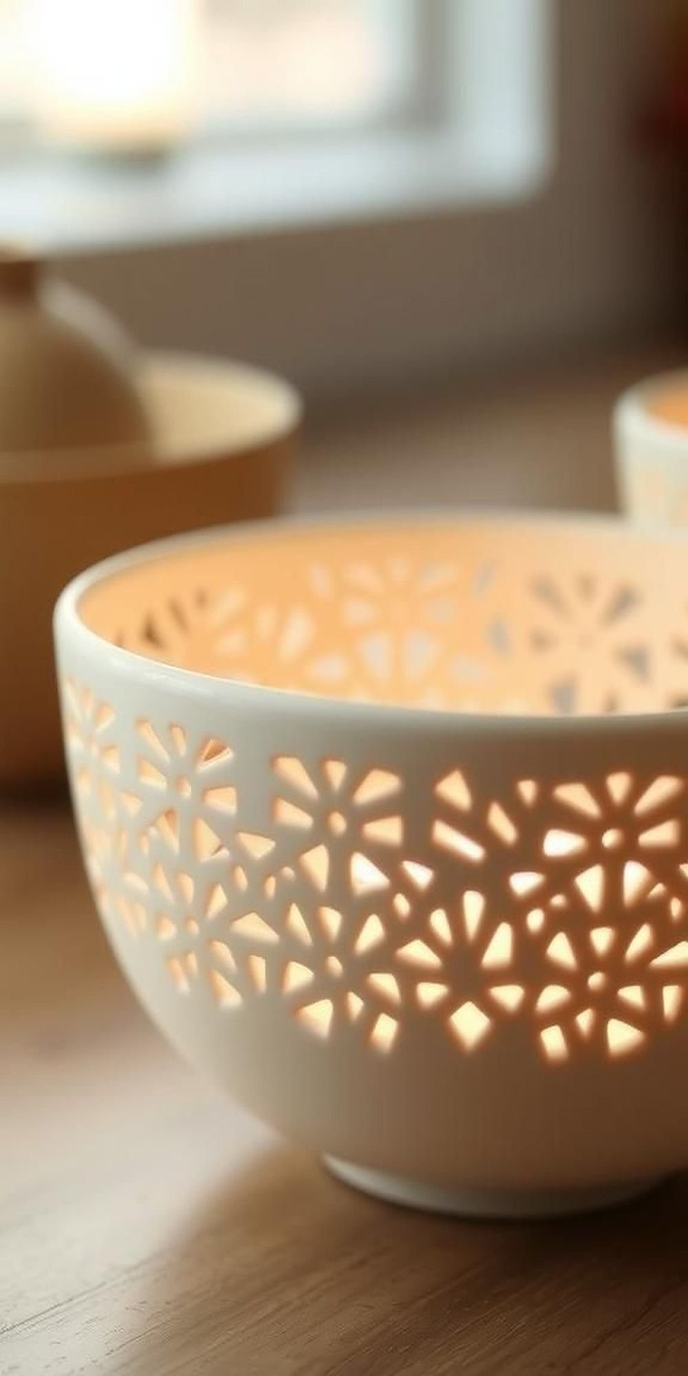 Piercing Clay To Create Lace-Like Cutouts