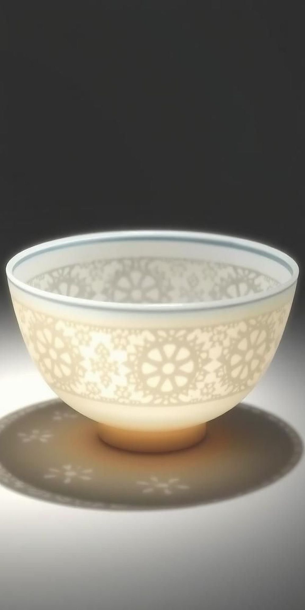 Using Porcelain For Translucent Lace-Effect Pottery