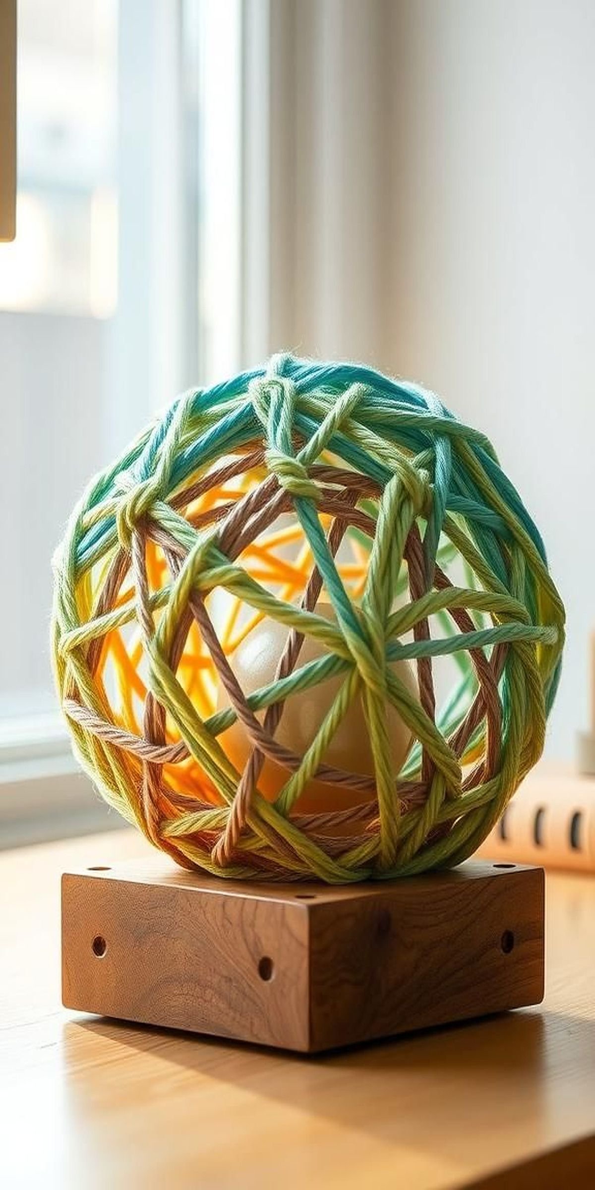 Hexagonal Hive Pattern With Gradient Colors