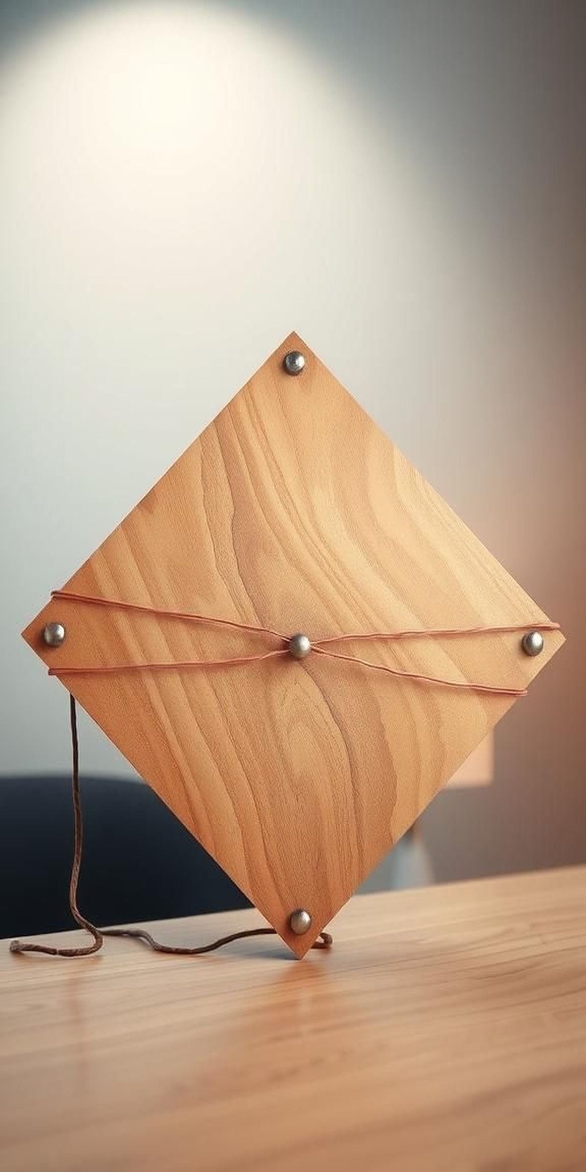 Minimalist Diamond Shape With Subtle Thread Shades