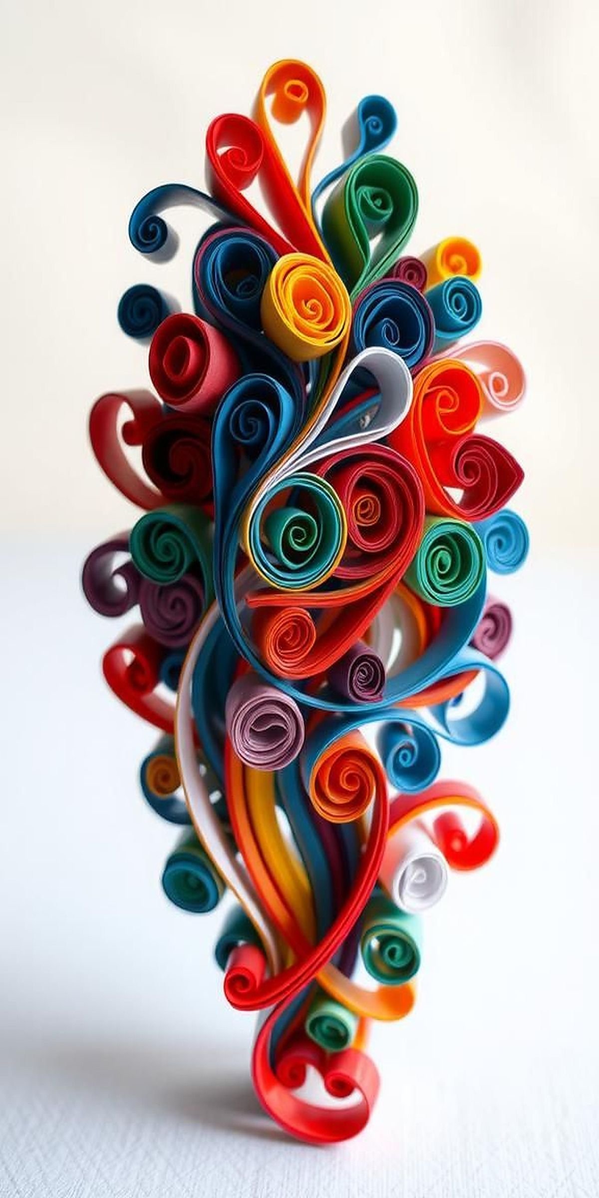3D Sculptural Effects in Paper Quilling