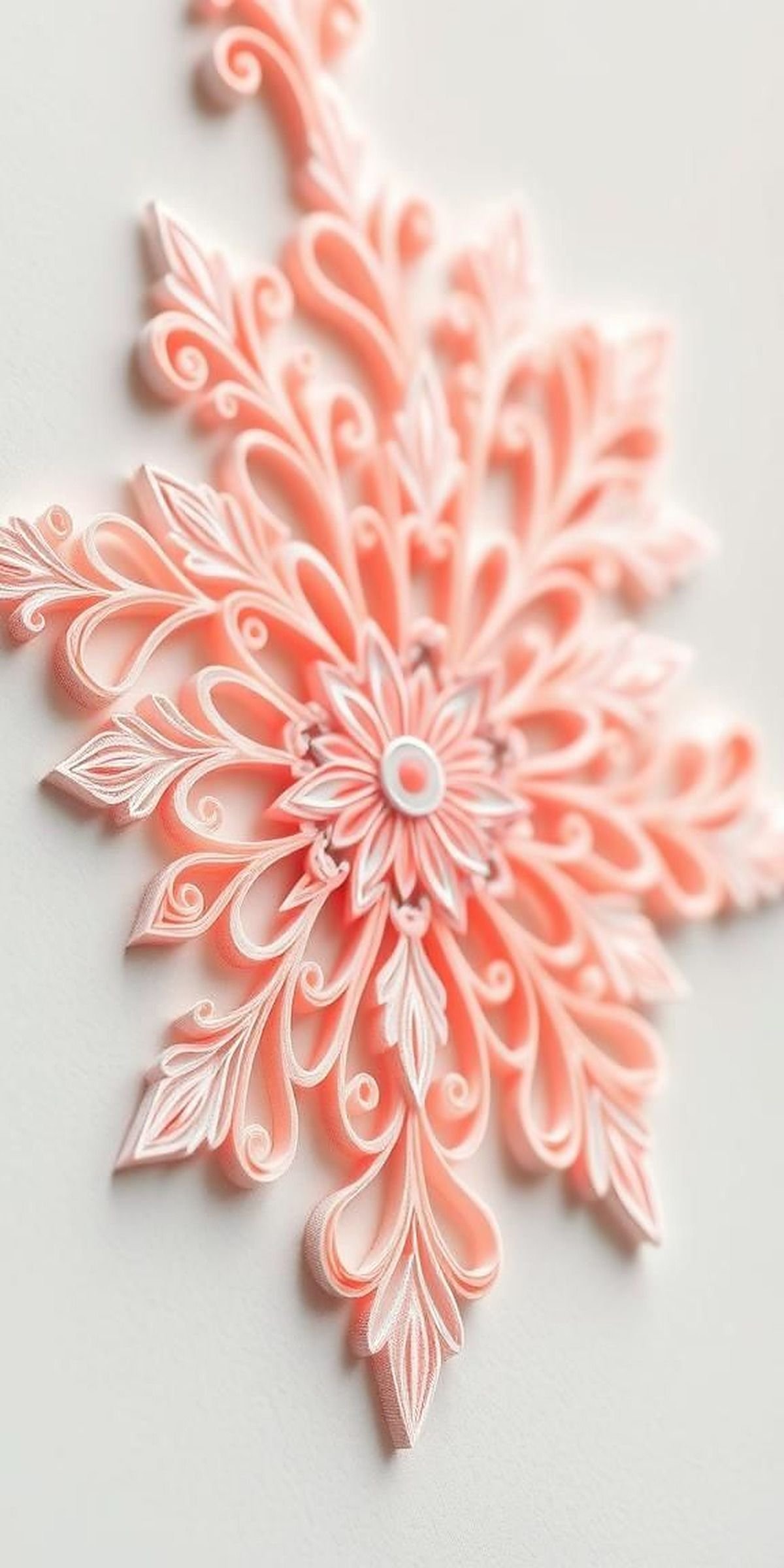 Delicate Lace-Inspired Quilling Motifs