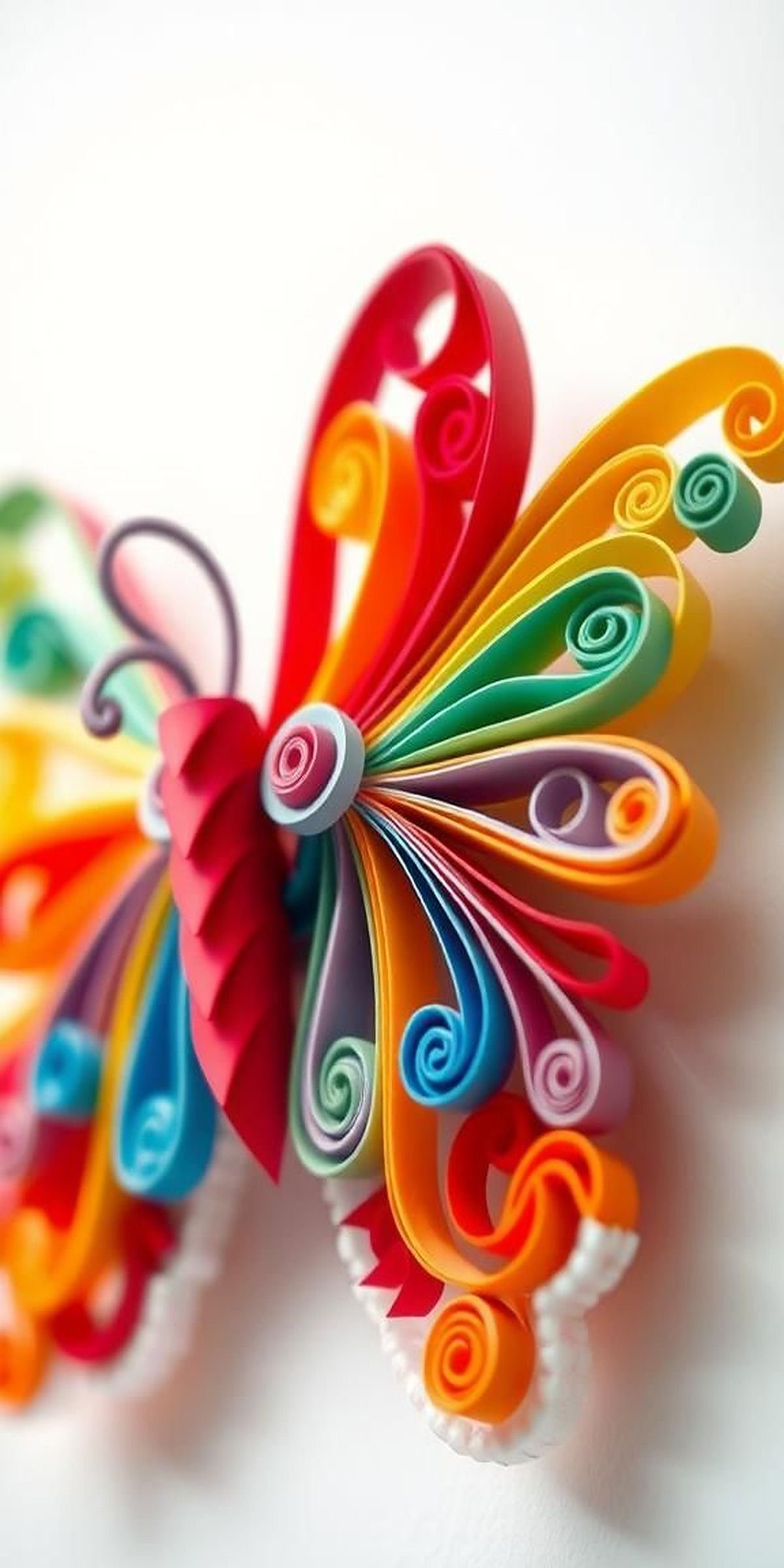 Nature-Inspired Animal Figures in Quilling