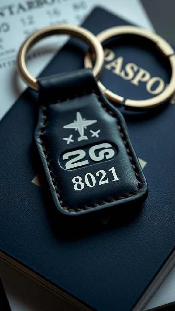 Airport Code Travel Tag With Micro Icons