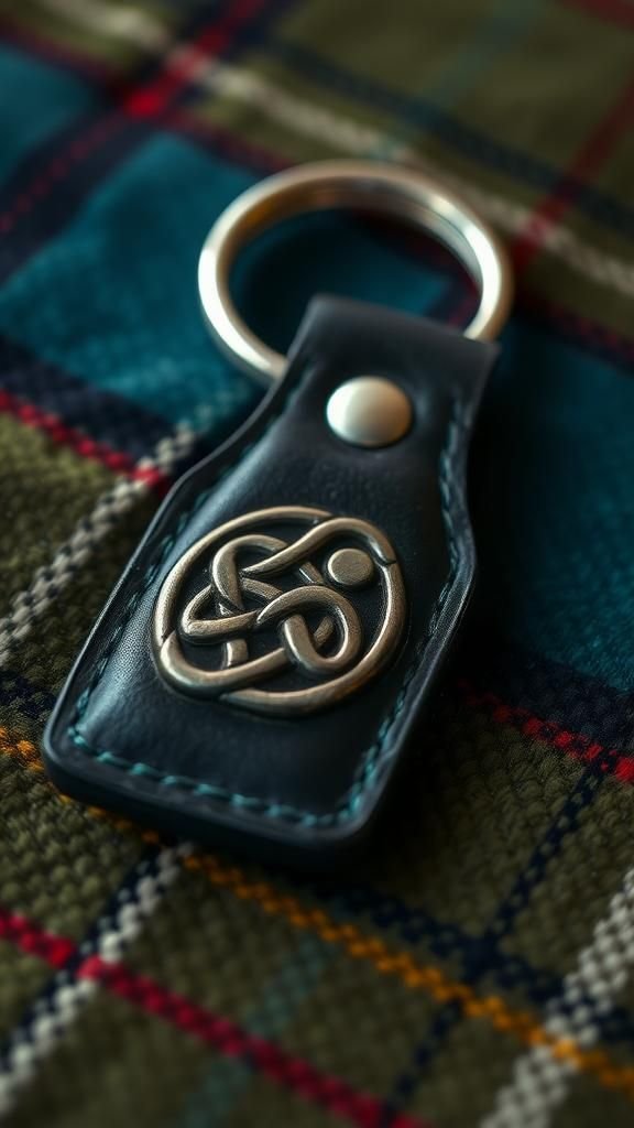 Celtic Knot Pattern With Aged Pewter Hardware