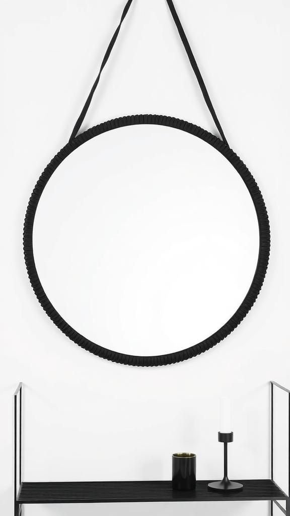 Black-On-Black Modern Macrame With Matte Finish