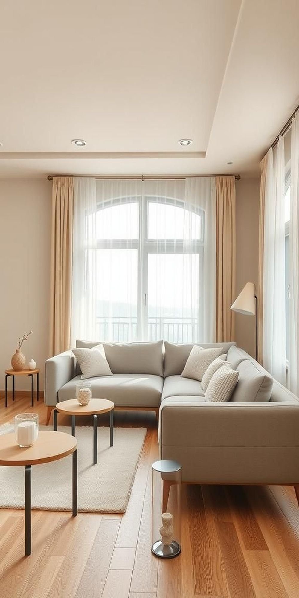 Neutral Color Palette for Calming Ambiance