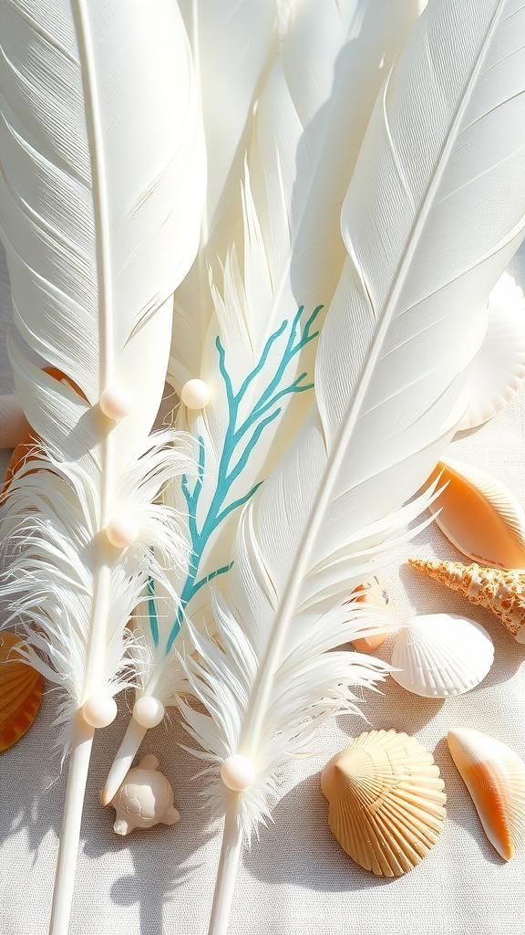 Sun-Bleached Coral Reef Linework