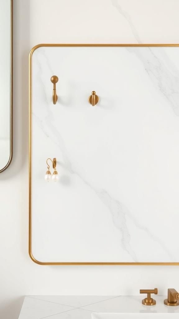 White Marble Effect With Soft Gray Veining