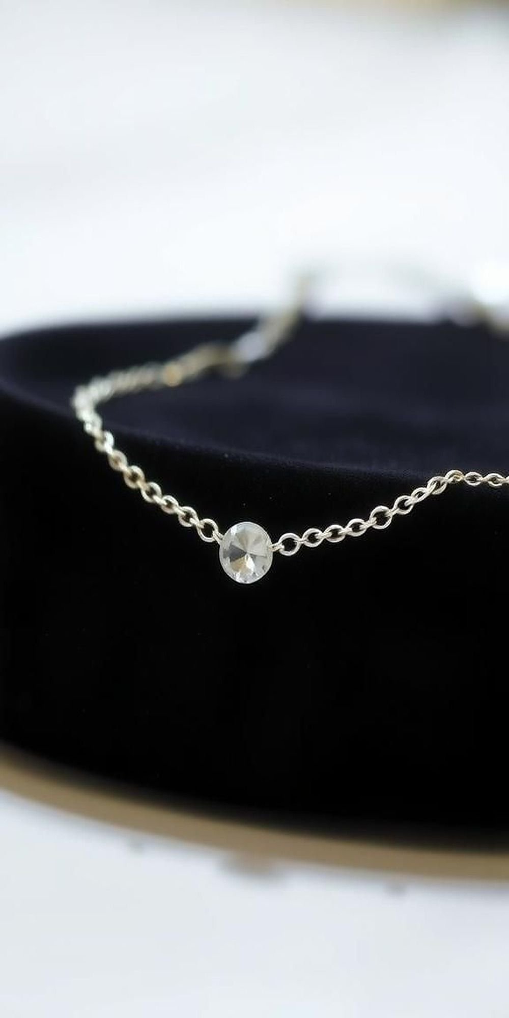 Minimalist Personalized Chokers With Bead Accents