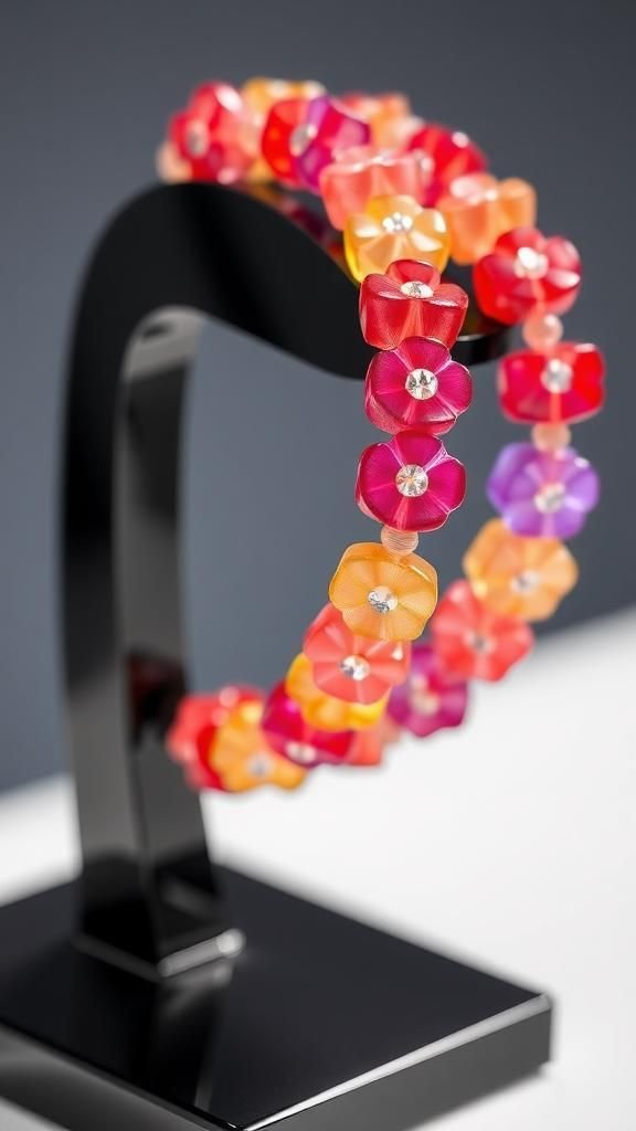 Rainbow Ombre Daisies In Glowing Spectrum