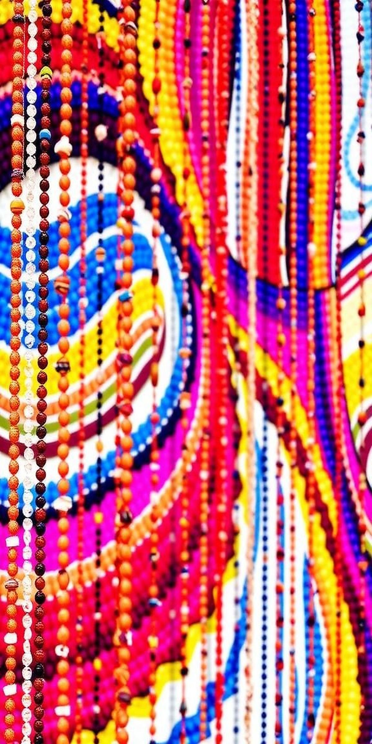 Abstract Waves And Curves For Movement