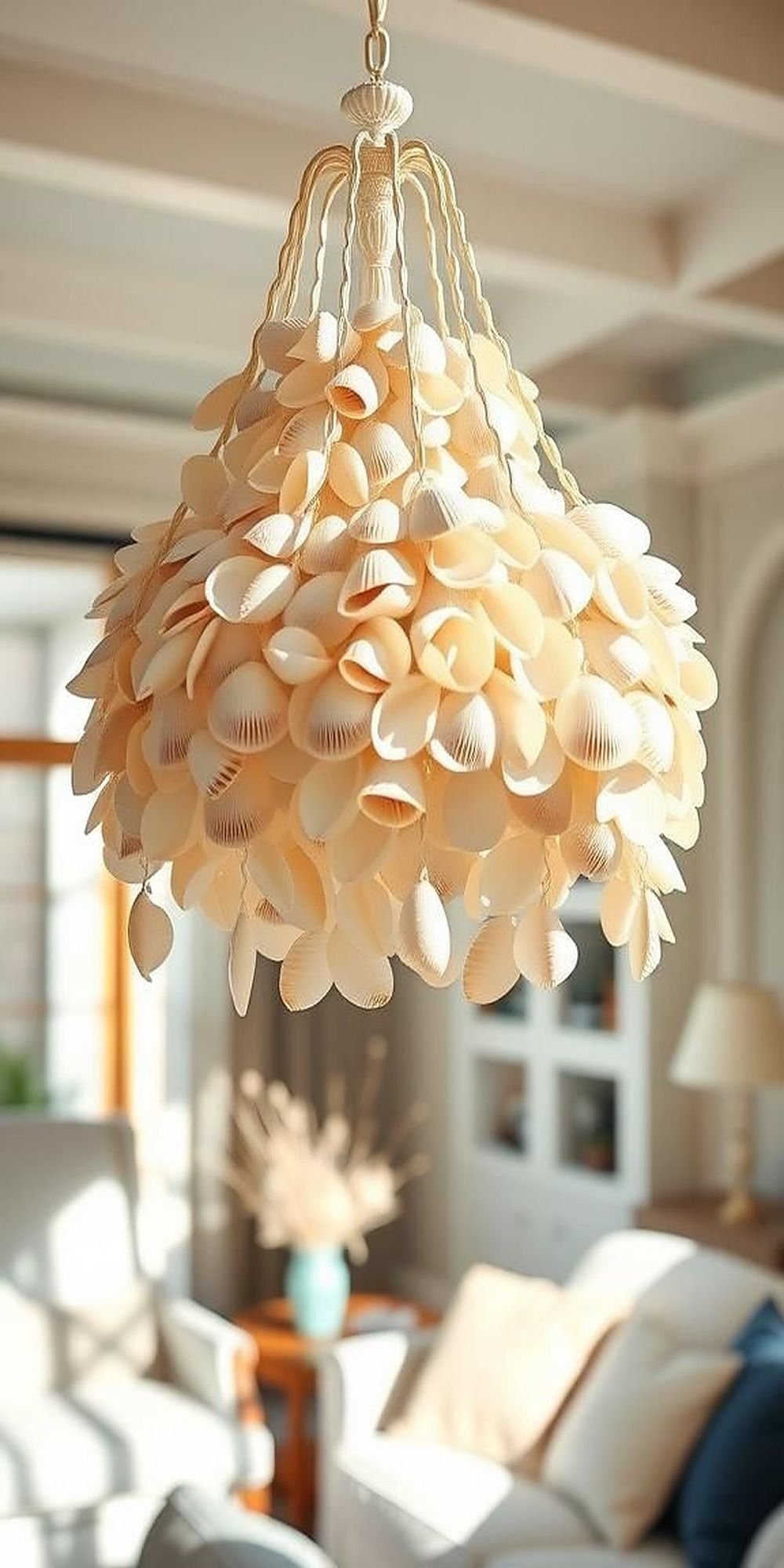 Elegant Shell Chandeliers To Brighten Any Room