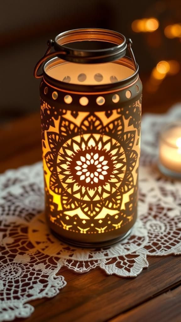 Floral Mandala Bloom With Center Radiance