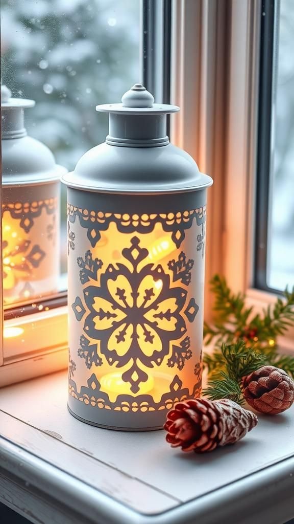 Snowflake Burst For Winter Windowsills