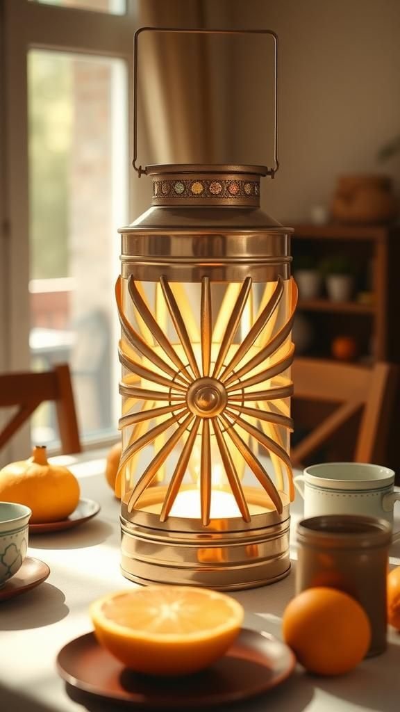 Sunburst Radiance With Center Halo