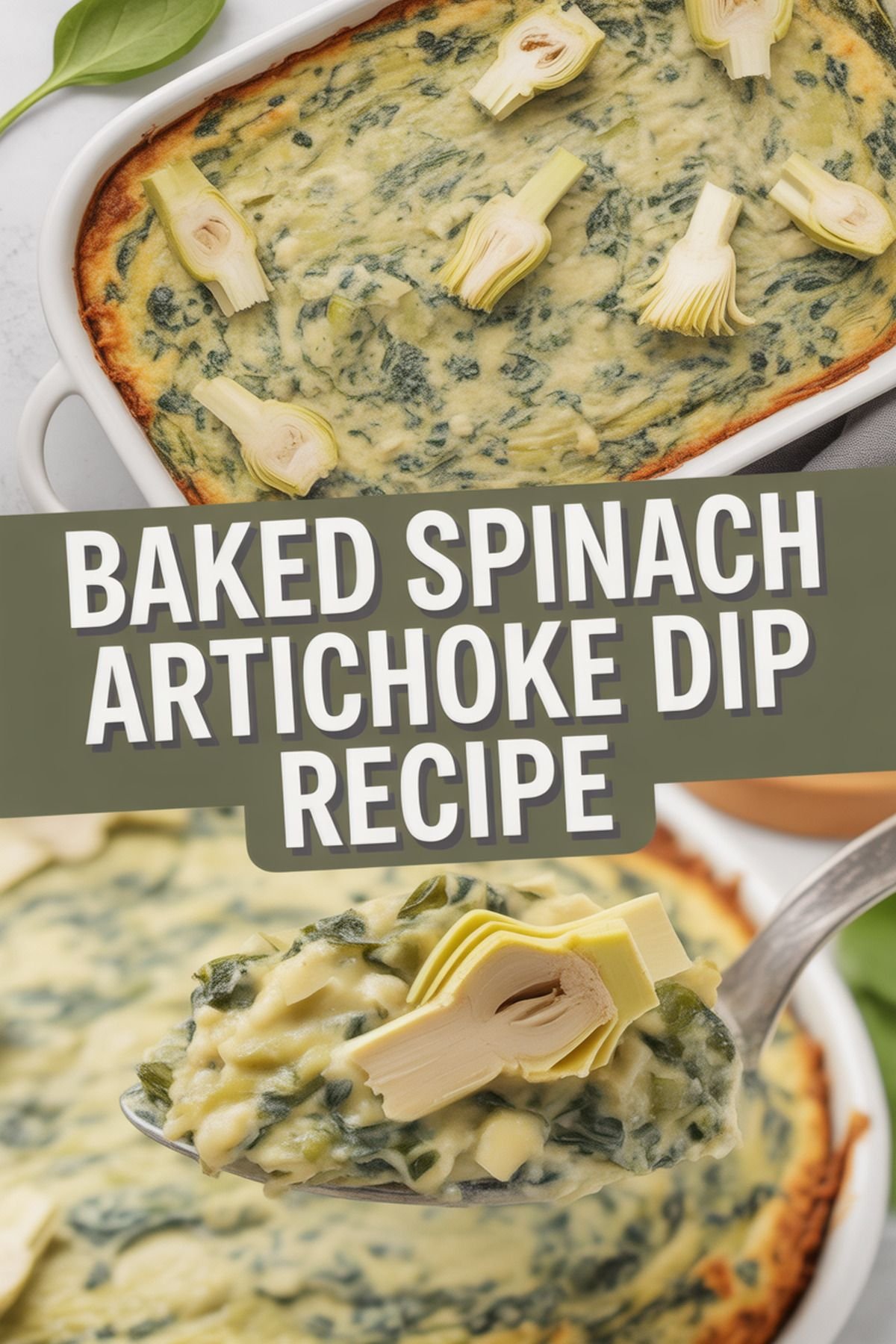 Baked Spinach Artichoke Dip Recipe recipe idea in stylish layout