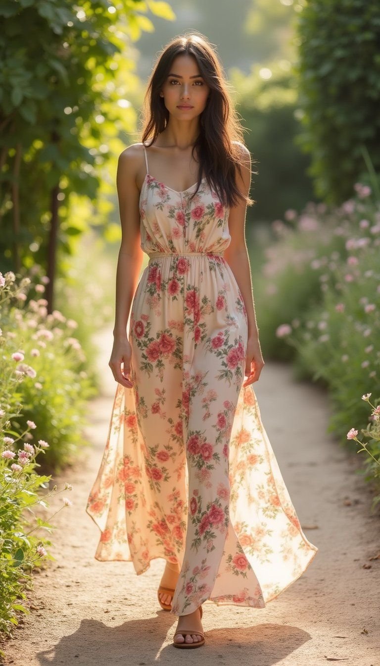 Flowing Maxi Dress For Hot Summer Days