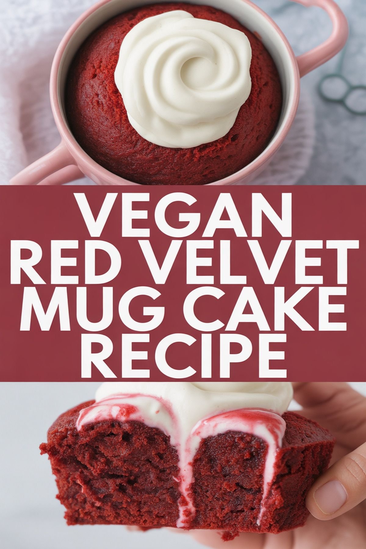 Vegan Red Velvet Mug Cake Recipe recipe idea in stylish layout